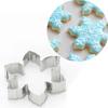 6Pcs/Set Christmas Cookie Cutter Gingerbread Xmas Tree Mold Christmas Cake Decoration Tool Navidad Gift DIY Baking Biscuit Mould