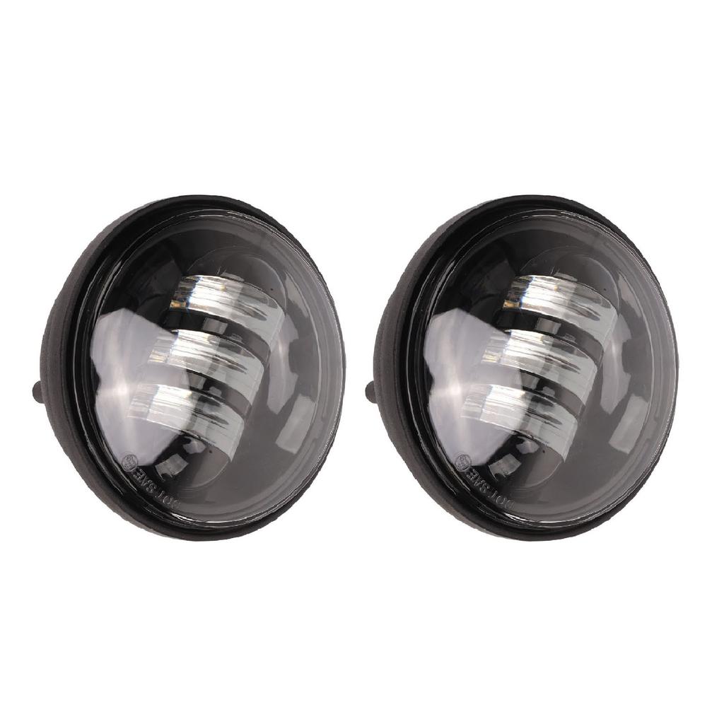 2Pcs LED Fog Lights Lamps White Light 4.5In IP67 Waterproof 10 To 32V 30W Driving Fog Lights for