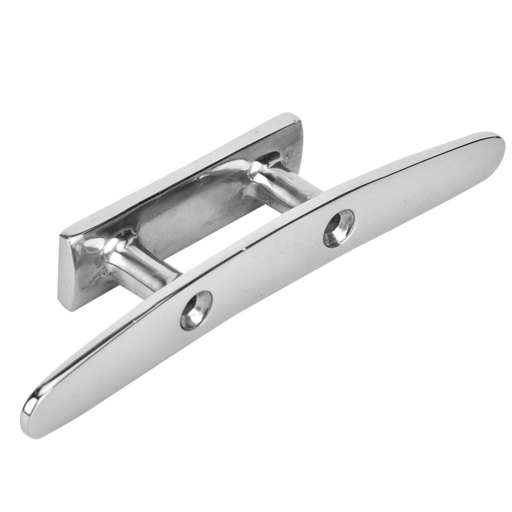 2pcs 316 Stainless Steel Marine Rope Cleat Open Base Boat Mooring Accessories  Boat
