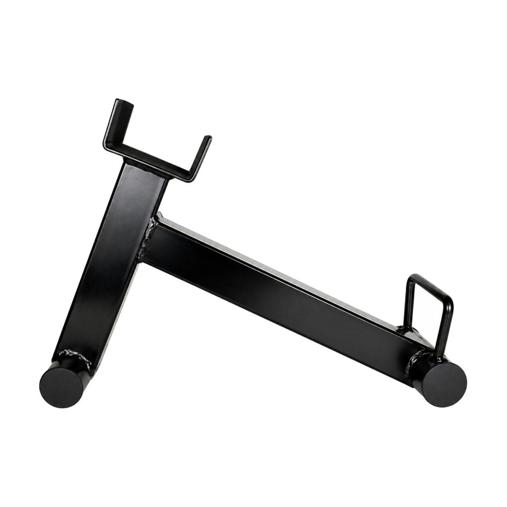 Barbells Rack with Cradle Holders FloorStanding Metal Stable Vertical Weight Bar