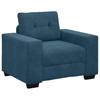 Armchair Blue 100x78x80 cm Velvet