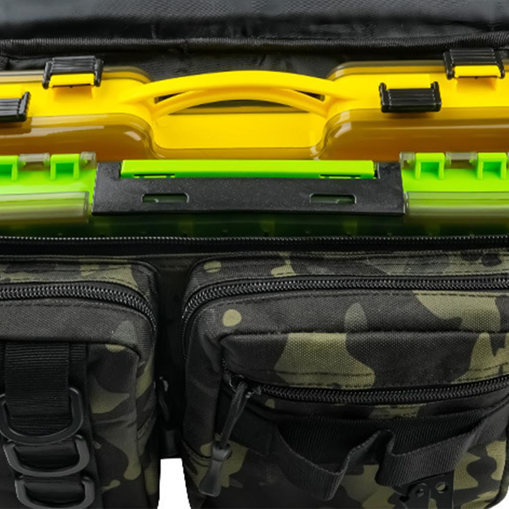 Fishing Tackle Waist Pack With Adjustable Waist Strap, Portable Multi-function Fanny Fishing Storage Pack, For Outdoor Freshwater Fly Fishing Bag