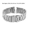 Stainless Steel Link Watch Strap Metal Polished Stainless Steel Bracelet Strap Easy To Adjust Compatible for Special
