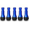 CKAuto TR413AC Chrome Rubber Snap-In Tire Valve Stems (5 Pack)