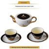 Auratic Madam Porcelain Pomegranate Garden 6-Piece Chinese Ceramic Tea Set