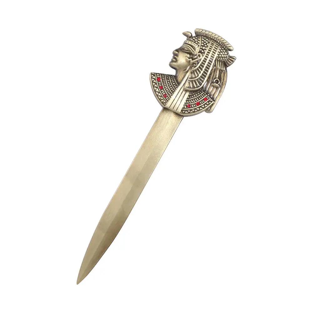 

Egyptian Pyramid Pharaoh Envelope Opener DIY Crafts Tool Letter Opening Tool Express Opener Metal Zinc Alloy Exquisite Gift
