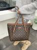 2025 Large Capacity Retro Print European & American High-End Shoulder Bag