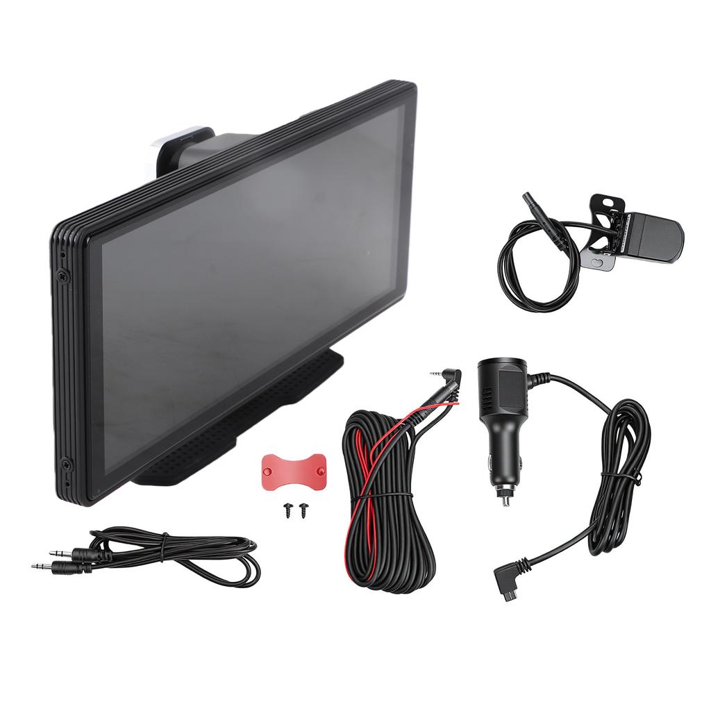 10.26 Inch Car Stereo Touchscreen Support for Carplay Bluetooth Mirror Link 4K HD Dual Recording Dash Cam