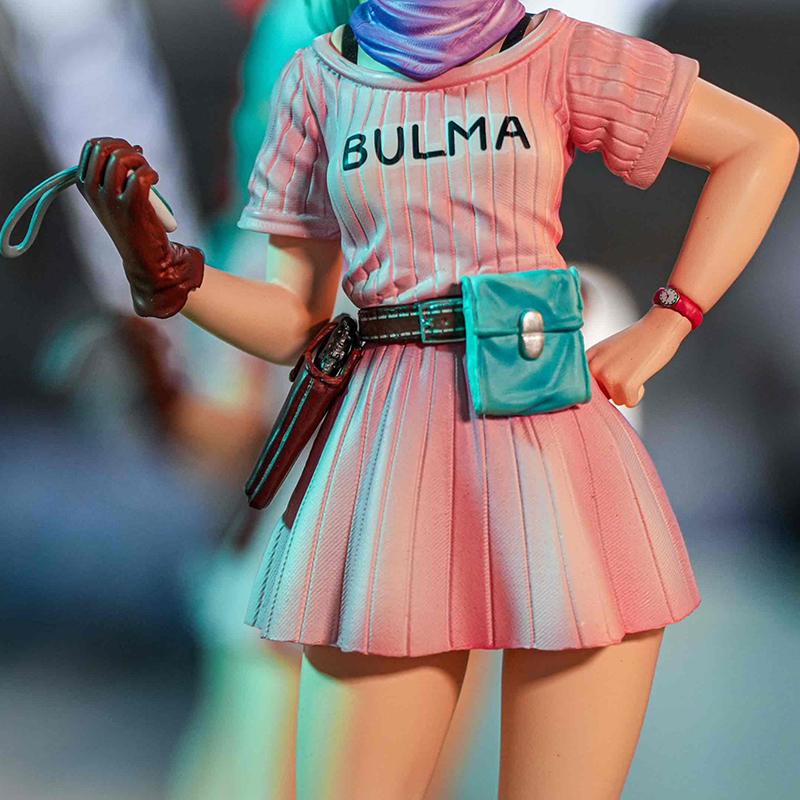 JT Studio Anime New Dragon Ball 30cm Bulma Action Figures Childhood Series Pvc Statue Collection Model Doll Ornament Gift Toy