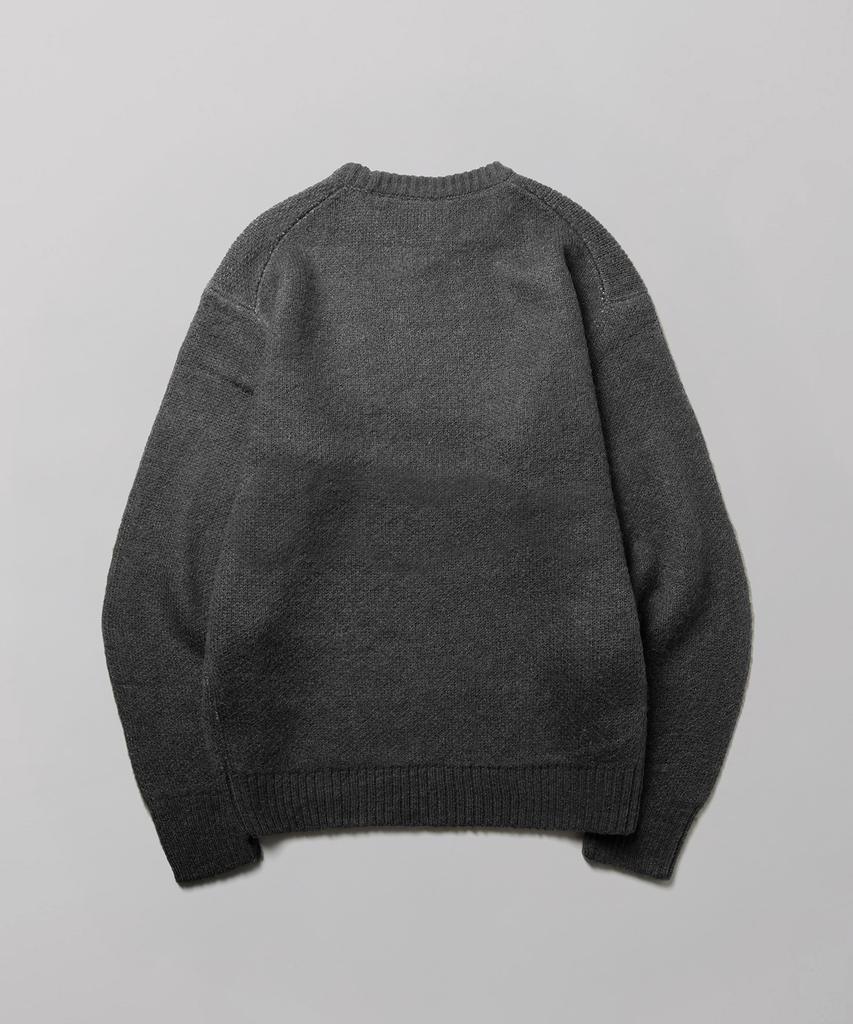 DICKIES Big Logo Hairy Knit Gray