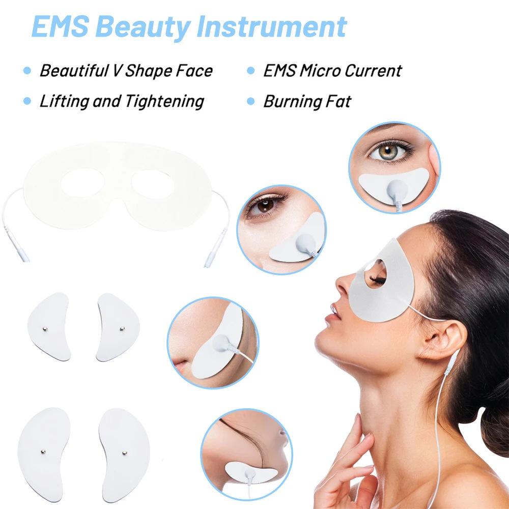 EMS Microcurrent Face & Eye Beauty Device for Skin Rejuvenation