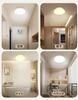 [hidemasa] Compact Ceiling Light with Motion Sensor, Light Sensor, Outlet, Automatic OnOff, Brightness Sensing, Night Light, Slim, Indoor Lighting