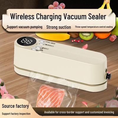 Portable Wireless Automatic Vacuum Sealer for Food Preservation