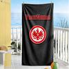 Eintracht Frankfurt Personalized Text Beach Towel High Absorbency Quickdry Portable For Swimmingbeachcamping Travel Beach Accessoriesgym