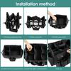Cleaning Caddy Bag Nylon Tear Resistant Cleaning Tool Organizer Bag with Shoulder Strap Large Capacity Cleaning Supplies Handbag