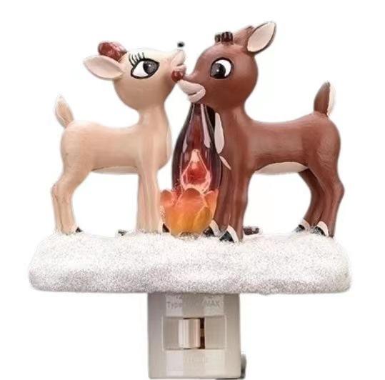 

Новый Призрачный Костер Мерцающий Ночник Рождественский Свет Хэллоуин Костер Ночник Украшение Дома Комнаты Освещение EU Plug