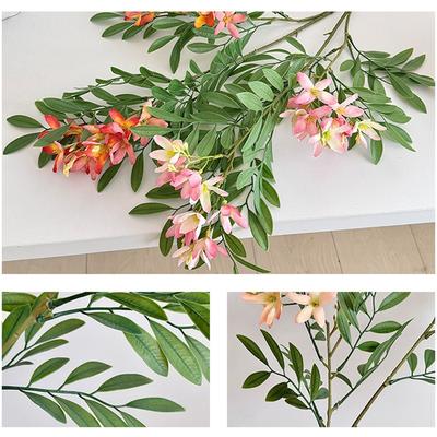 Artificial Plants Flowers Decoration Outdoor Home Garden Fake Plant Ornament Artificial Flowers For Vases Accessories Room Decor