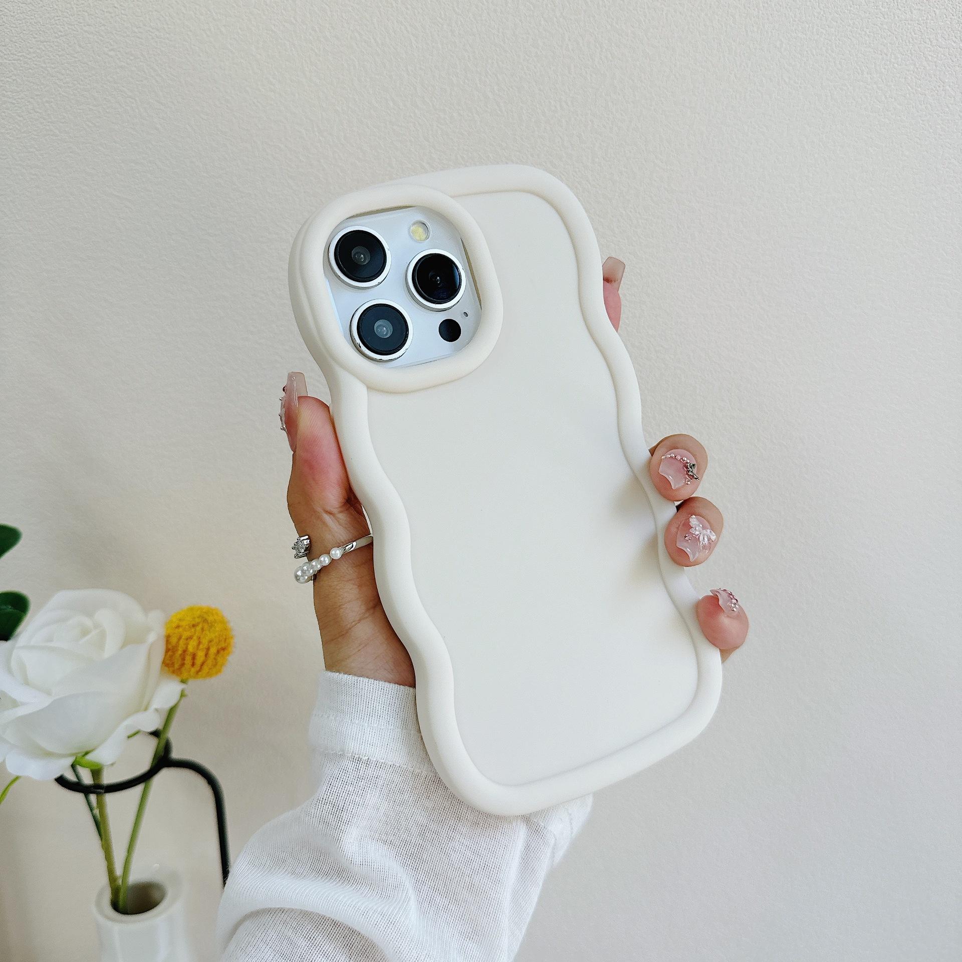 

Macaron Suitable for Transmos Infinix Mobile Phone Case Smart8 Cartoon Solid Color Tecno Protective Case ITEL RS4