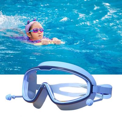 Goggles Youth Swim Goggles with Earplug Anti Leakage Anti Fog Uv for Kids 3 15 Years Old Silicone Diving for Boys