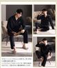 RENPAI Cotton Top and Bottom Suitable for Hospital Plus Sizes Long Long Loose Gentle On the Suitable for Spring and Autumn Men's 100% Pajamas,