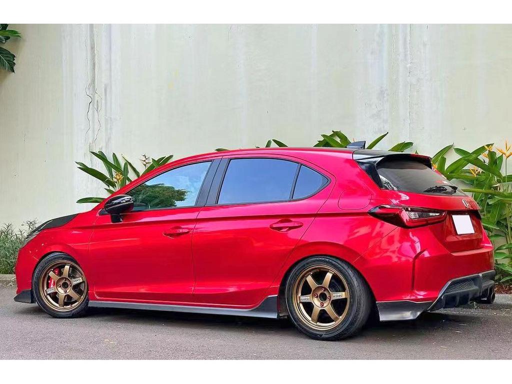 Rear Bumper Lip & Side Protector for 20-25 Fit Hatchback Models