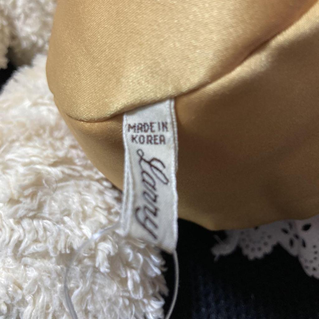 [USED] Larry Gold Rabbit Teddy Bear