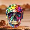 Fashion Colorful Skull Pattern Acrylic Glass Pendant For Party Gifts And Celebrations