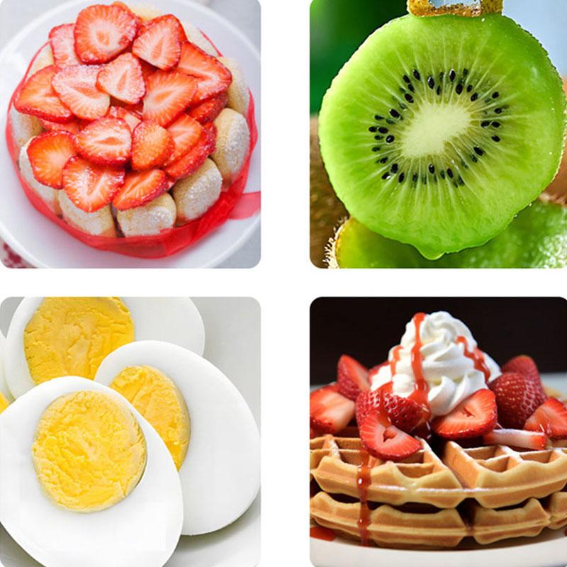 Strawberry-Shaped Plastic Slicer for Easy Fruit Preparation
