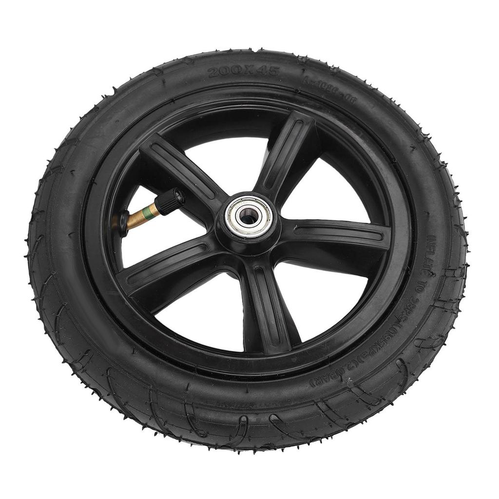 8palcová pneumatická pneumatika Protiskluzová 200 x 45 Duše s nábojem Ložisko 8 mm pro elektrickou koloběžku