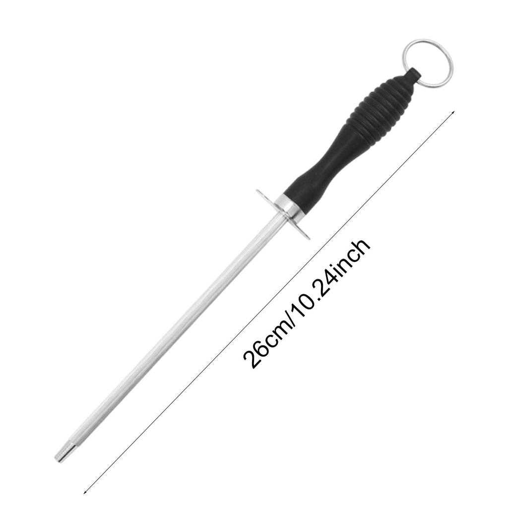 High Hardness Ceramic Steel Sharpening Stick Angle Knife Sharpener Rod for Culinary Tools In Domestic Kitchen
