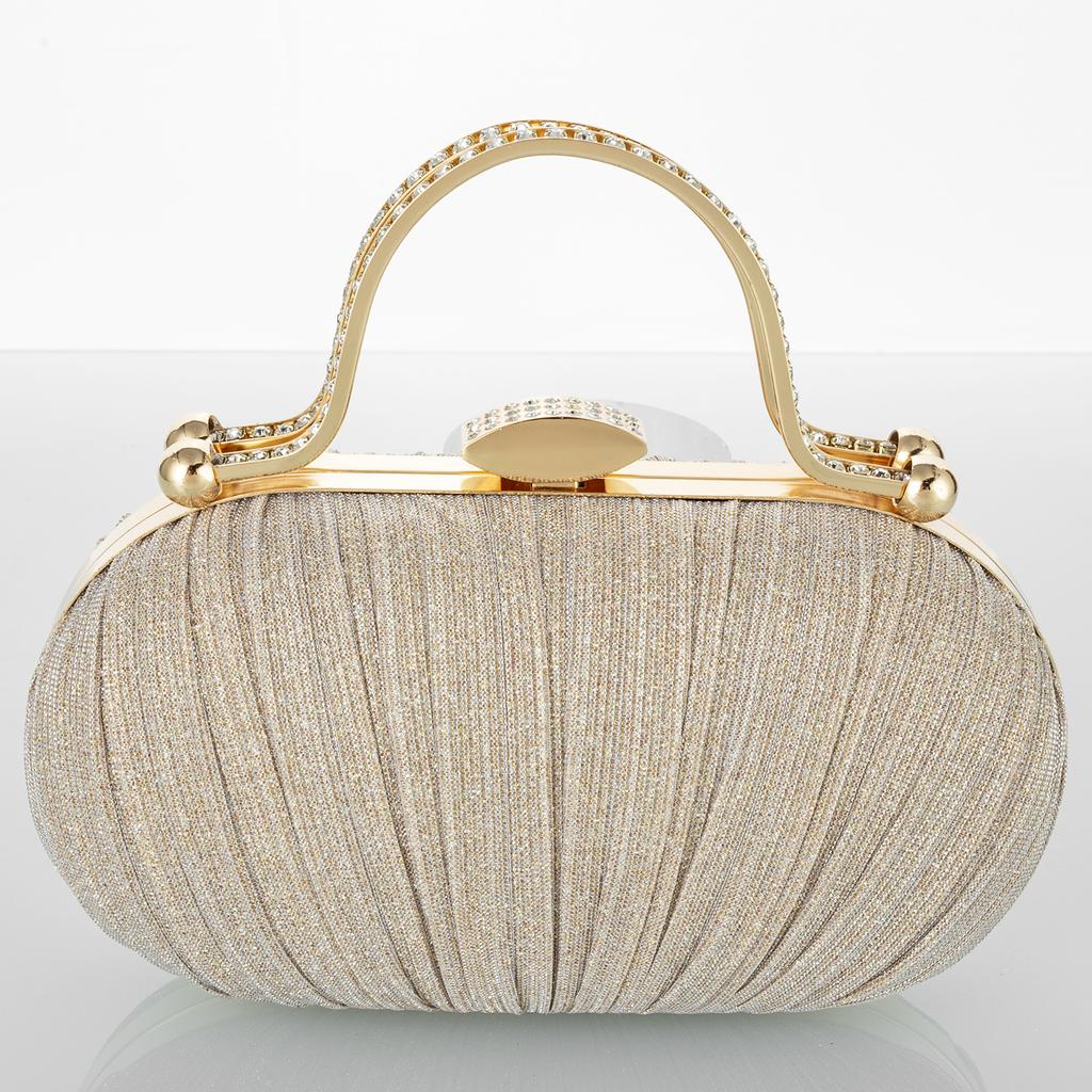 Fashion Evening Bags Luxury Women Clutch Bag With Rhinestone Exquisite Design For Women Party Wedding Shoulder Bag Handbag