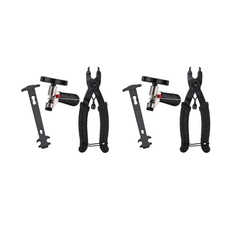 Driving Chain Caliper Chain Cutter Chain Disassembly Tool Magic Buckle Pliers Combination Maintenance Tool Set