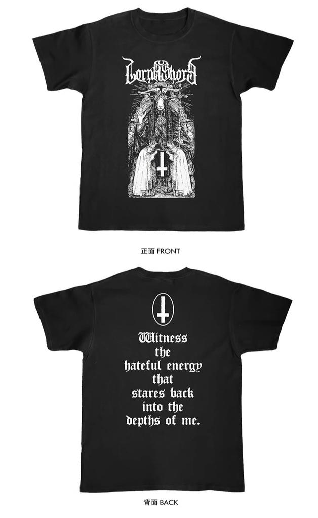 2026 Streetwear Lorna Shore Band Dead Core Rockband Amerikanisch Locker Herren Damen Marke T-Shirts Sommer Baumwolle T-Shirt Kleidung Oberteile