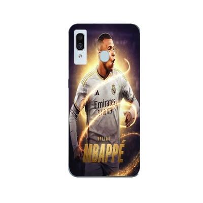 Coque - Maniacase - Samsung Galaxy A20e - Kylian Mbappe - Noir - Souple