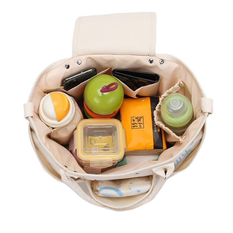 Mom Bag Large Capacity Milk Storage Bag For Baby Multifunctional Handheld One Shoulder Oblique Cross Waterproof Handbag