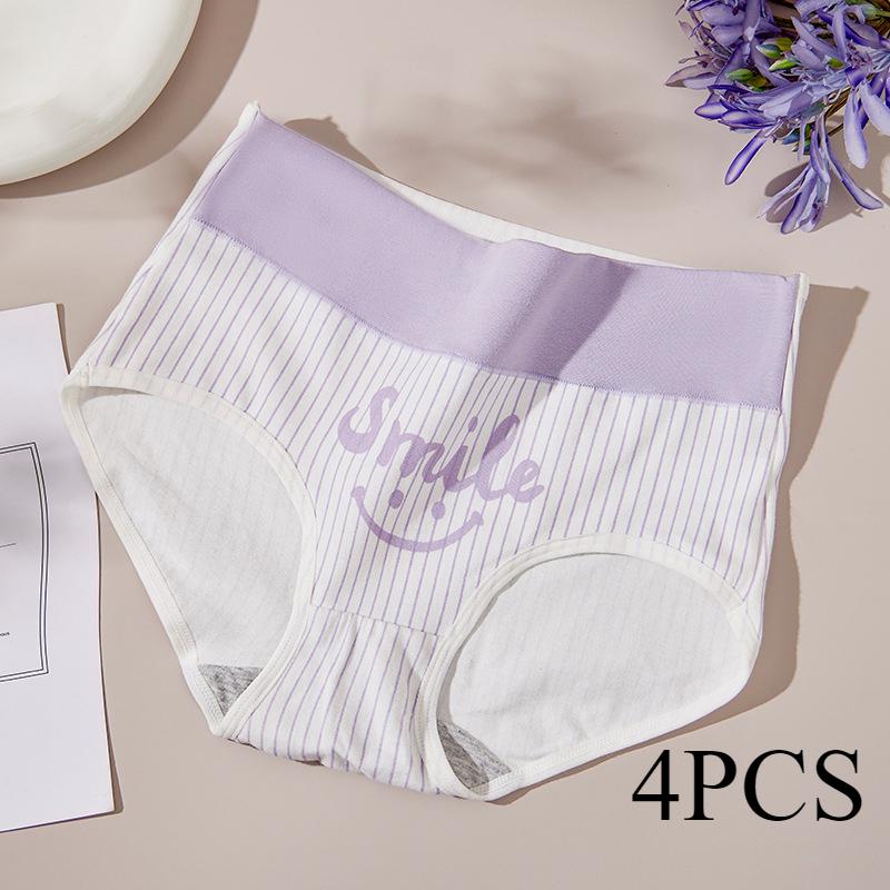 Underwear Made of Pure Cotton Designed for Women with A Tight Belly Women's Triangle with No Trace Cute Girl Panties