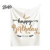 Banquet Decoration Cloth Baby Birthday Backdrop, Greenery Forest Banner for Boy Girl, Background 100 Day Celebration Party Decorations, Photo