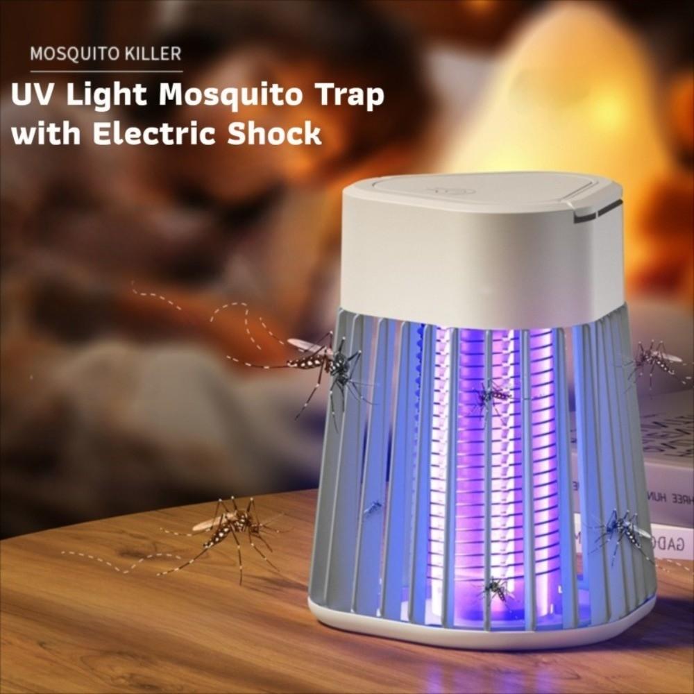 USB Powered Mosquito Killer Lamp Electric Shock UV Light Mosquito Trap Insect Trap Lamp Camping