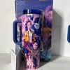 Demon Hunt Group Large Capacity Ice Cup Stainless Steel Handle Anime Thermos Cup