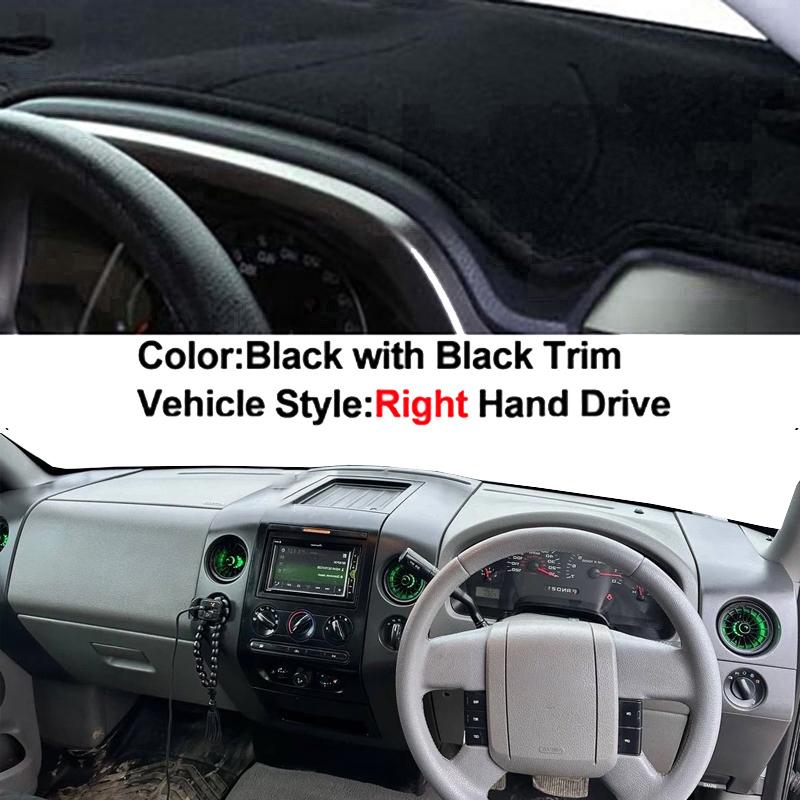 For Ford F-150 F150 XI 2003-2008 Car Dashboard Sun Shade Cover Instrument Desk Non-slip Dash Board Sun Shade Anti-UV Pad Mat