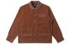 Converse Jackets Unisex Brown Lapel Moderate 10026550-A02
