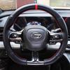Hand-Stitched Non-Slip Carbon Fiber  Leather D-Type Car Steering Wheel Cover for GAC Trumpchi Empow -2024