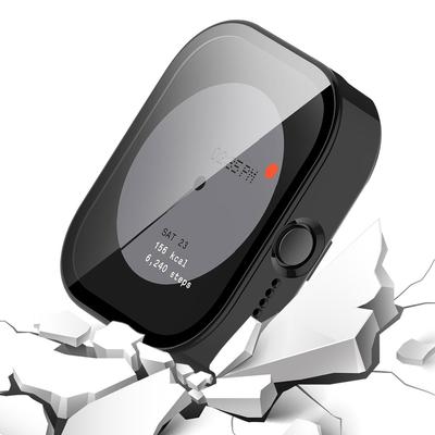 Screen Protector Case with Tempered Glass Full Coverage Bumper Screen Protector Shell for CMF by Nothing Watch Pro Accessories