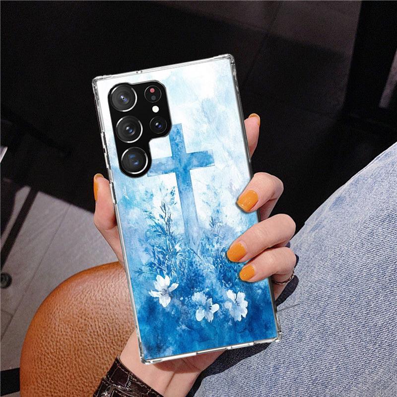 Jesus Bible Phnoe Case for Samsung Galaxy S26 S25 Edge S23 S24 Ultra S22 Plus S21 S20 FE Unique Cover Soft Coque Galaxy S25 S23