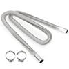 Diesel Heater Exhaust Pipe Stainless Steel Extension Oil Vent Hose Universal Parking Heater Tubing Hose Pipe Engine Heater Parts