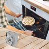 1pc Oven Timer 60-minute Mechanical Timer Flat Shaft 315 Degrees Shaft Height 1.2CM Oven Timer Flat Shaft Major Appliances