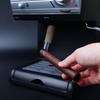 Wood-Grain Handle Coffee Cleaning Brush Flexible Coffee Grinder Cleaning Brush  Home Kitchen