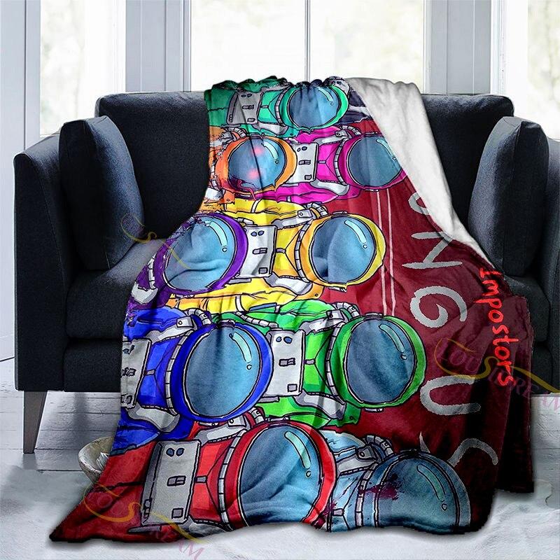 Zauberwürfel-Decke, Gamepad-Muster, warme weiche Flanell-Sofadecke, Nickerchen-Decke, Ganzjahresdecke für Erwachsene und Kinder, universell