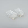 100pcs RJ-45 Network Cable Module Crystal Plug CAT-5/5e 8 Core Gold-plated Ethernet Network Connector AVE