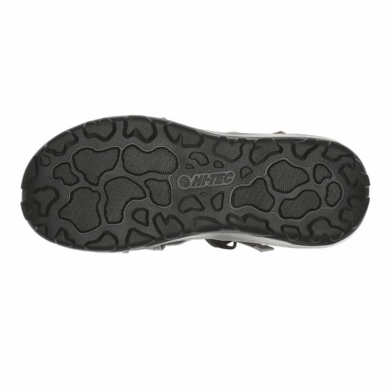 Hi-Tec KAWAZ HUARACHE Sandalen, Grau/Marineblau, Größe 25,0 cm, 2E